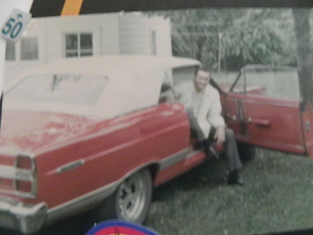 1967 Red Ford Fairlane Convertible