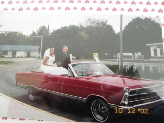 1967 Red Ford Fairlane Convertible