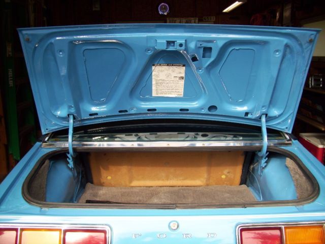 1974 Blue Ford Mustang Coupe