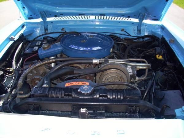 1974 Blue Ford Mustang Coupe