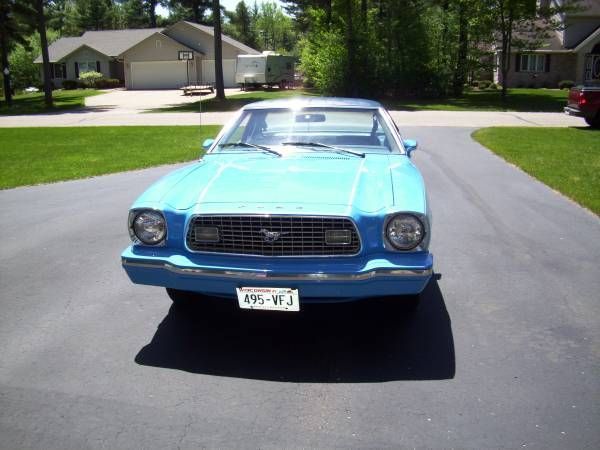 1974 Blue Ford Mustang Coupe