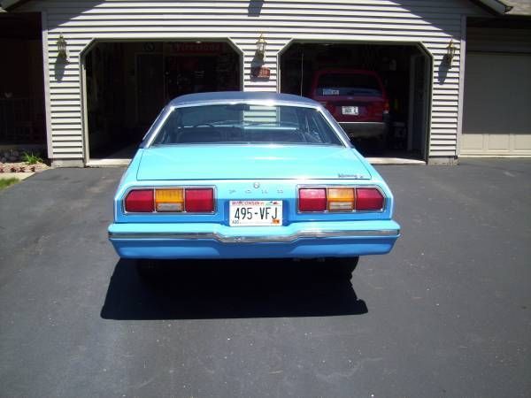 1974 Blue Ford Mustang Coupe