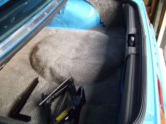 1974 Blue Ford Mustang Coupe