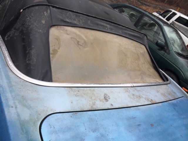 1968 Alpine Blue Pontiac Firebird Convertible