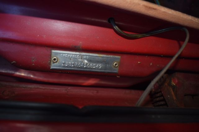 1966 Red Chevrolet Chevelle Coupe