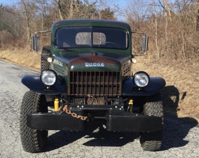 1949 Green/Black Dodge B-1-PW pickup