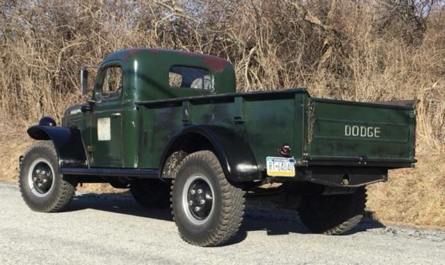1949 Green/Black Dodge B-1-PW pickup