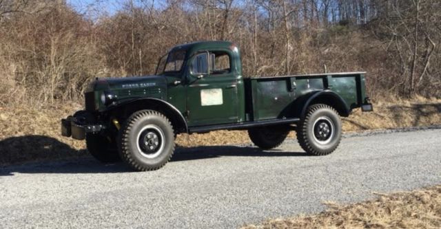1949 Green/Black Dodge B-1-PW pickup