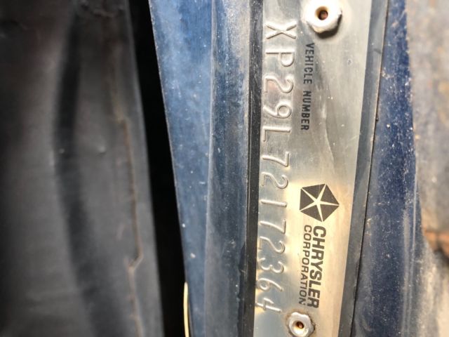 1967 Blue Dodge Charger Coupe