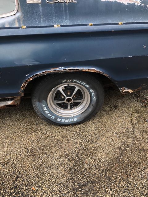 1967 Blue Dodge Charger Coupe