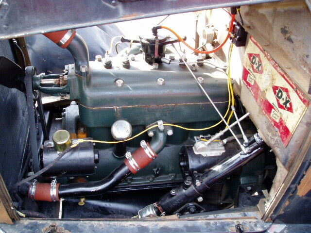 1929 Black Ford Model A Sedan