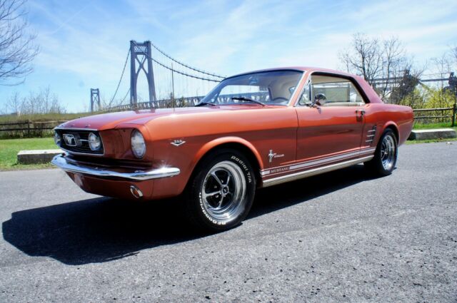 1966 Orange Ford Mustang Coupe