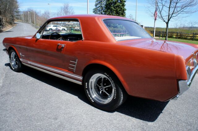 1966 Orange Ford Mustang Coupe