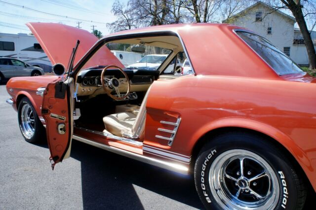 1966 Orange Ford Mustang Coupe