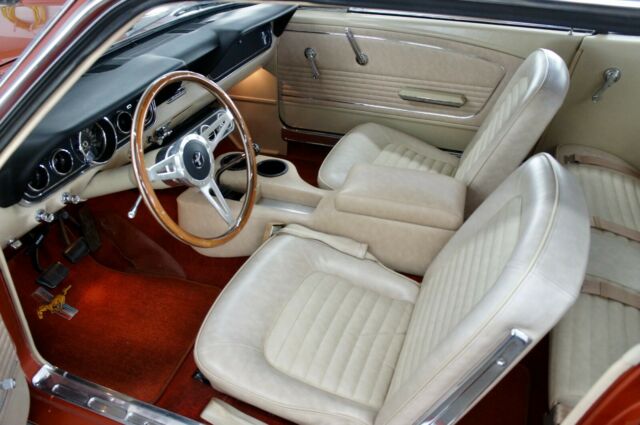 1966 Orange Ford Mustang Coupe