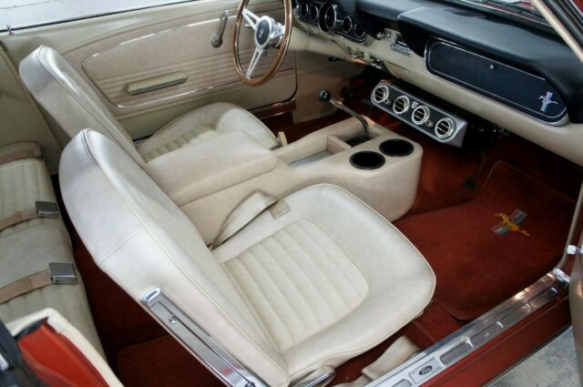 1966 Orange Ford Mustang Coupe