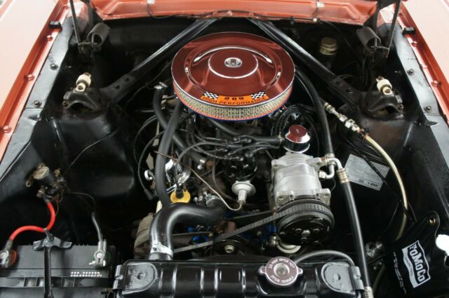 1966 Orange Ford Mustang Coupe