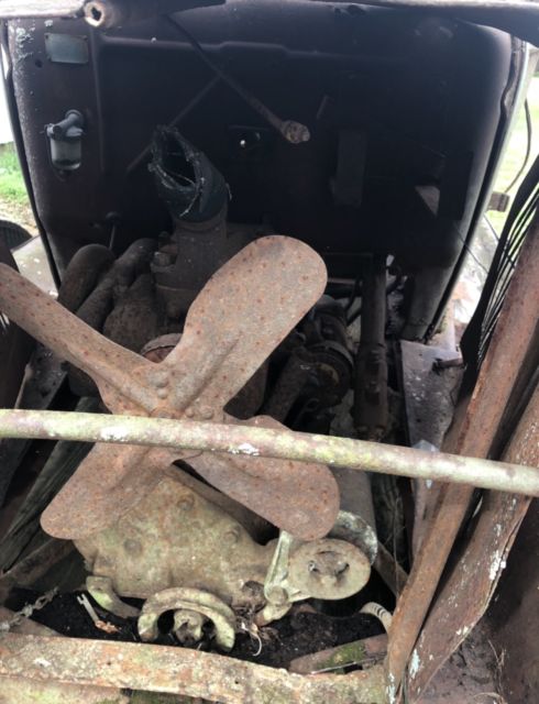 1930 Rust was black Ford Model A Coupe