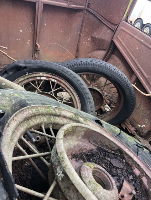 1930 Rust was black Ford Model A Coupe