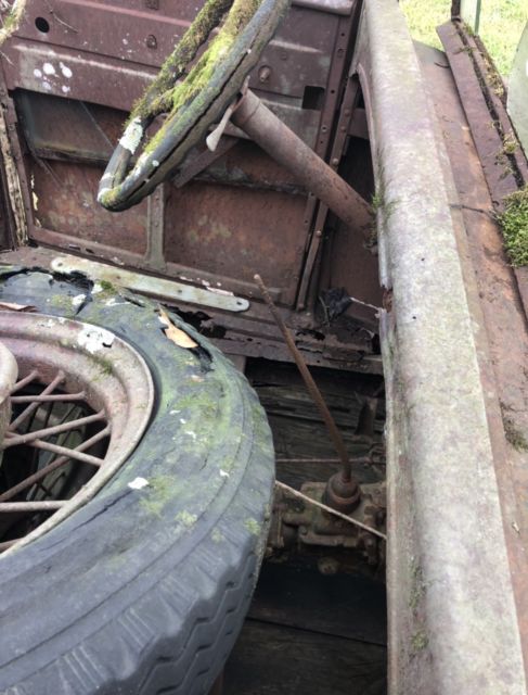 1930 Rust was black Ford Model A Coupe