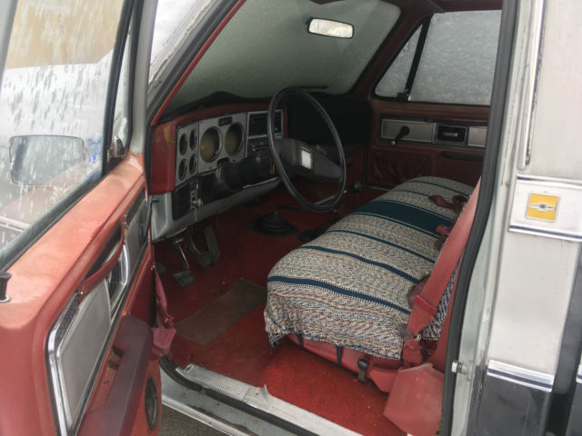1979 Black/Silver Chevrolet C-10