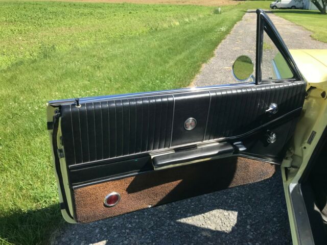 1964 Goldwood Yellow Chevrolet Impala Convertible