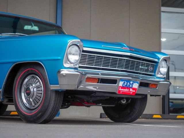 1966 Blue Chevrolet Nova L79 Hardtop --