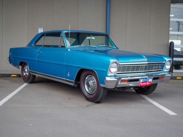 1966 Blue Chevrolet Nova L79 Hardtop --