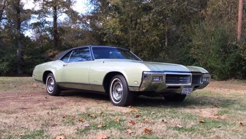 1969 Green Buick Riviera Coupe