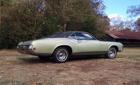 1969 Green Buick Riviera Coupe