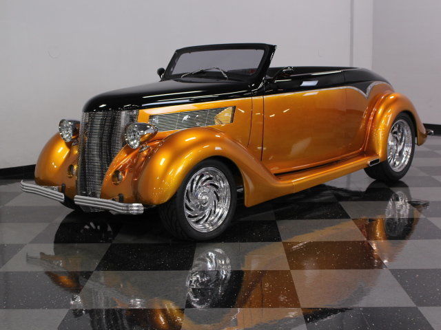 1936 Black Ford Cabriolet Convertible