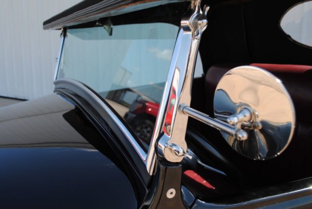 1931 Black Ford Model A Roadster