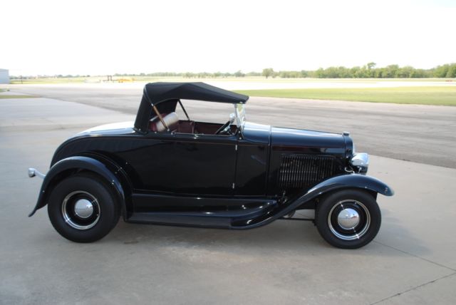 1931 Black Ford Model A Roadster