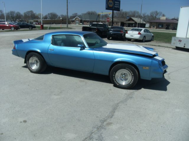 1979 Blue Chevrolet Camaro Coupe