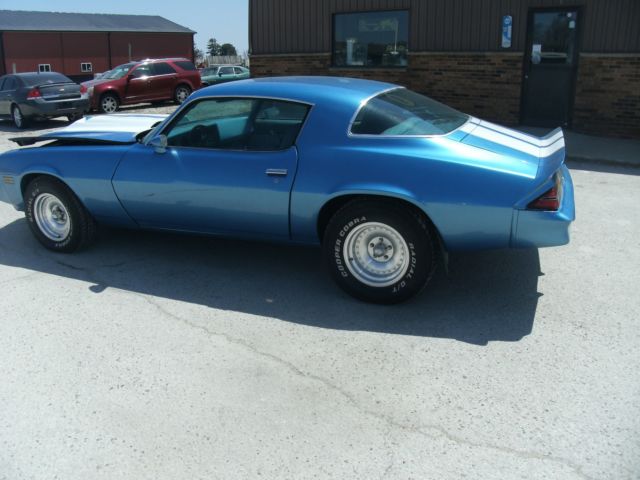 1979 Blue Chevrolet Camaro Coupe