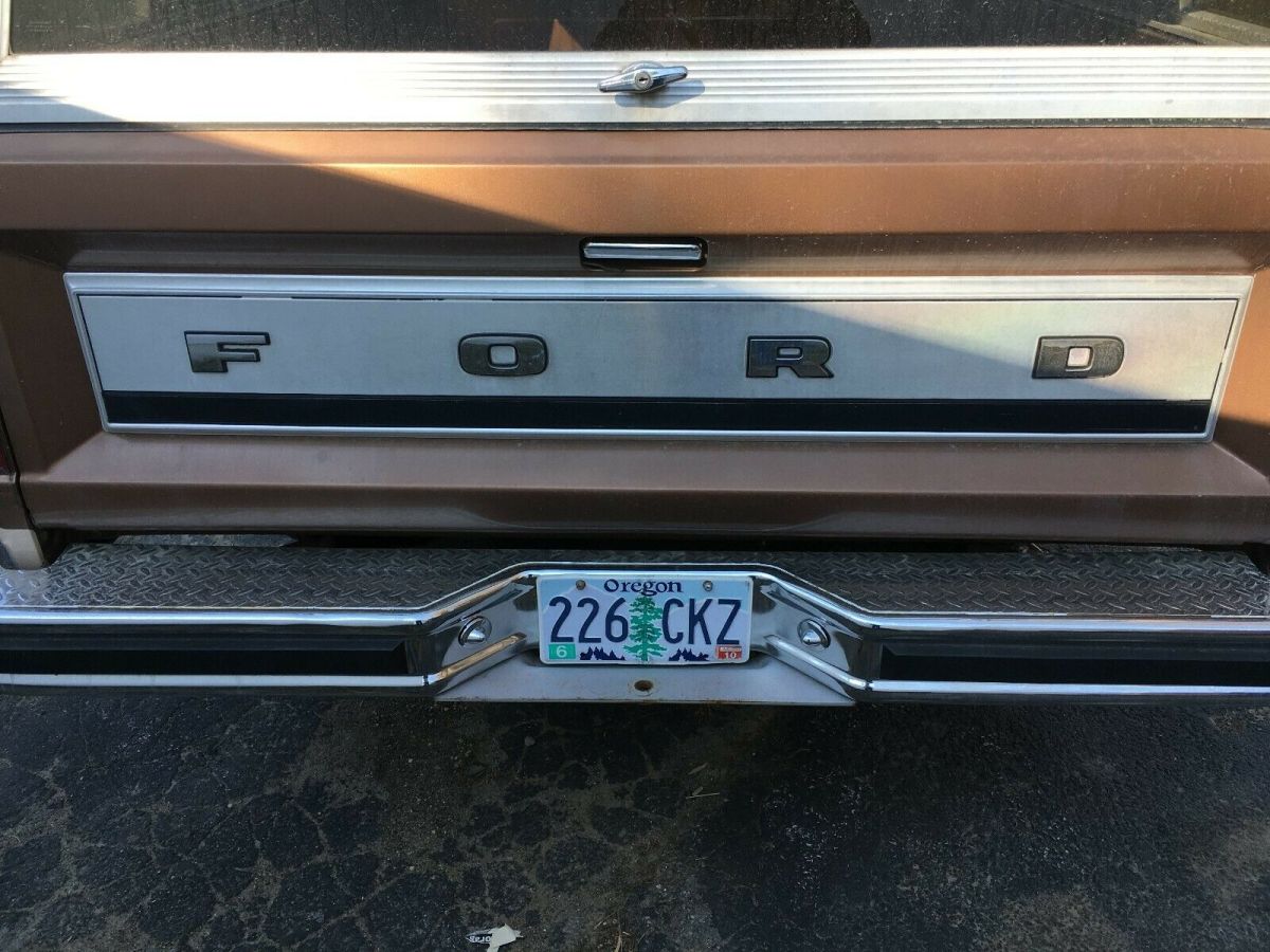 1981 Brown Ford F-150 Standard Cab Pickup