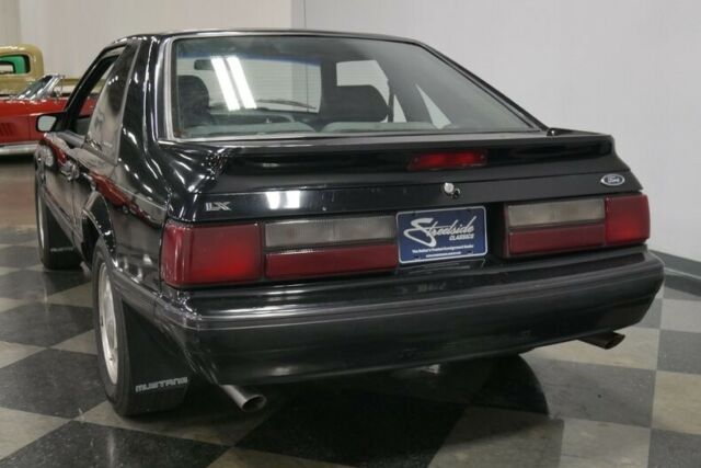 1989 Black Ford Mustang Hatchback