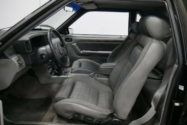 1989 Black Ford Mustang Hatchback
