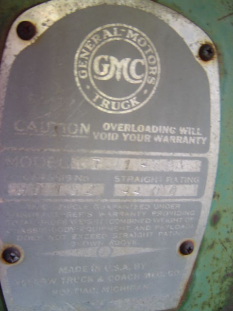 1937 Brown GMC T14-A Panel