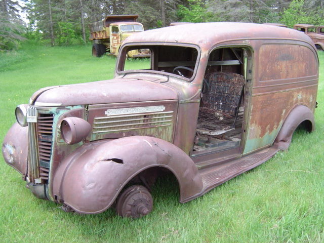 1937 Brown GMC T14-A Panel