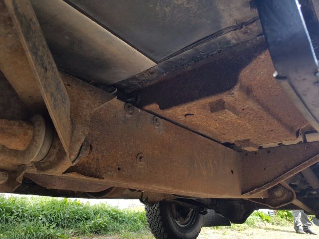 1989 Arles Blue Land Rover Defender SUV