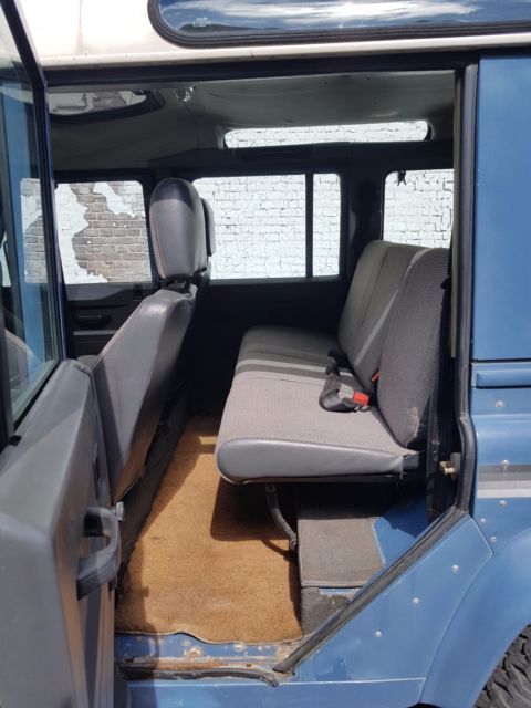 1989 Arles Blue Land Rover Defender SUV