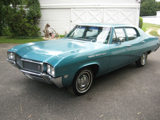 1968 Mist Blue Buick Special Sedan