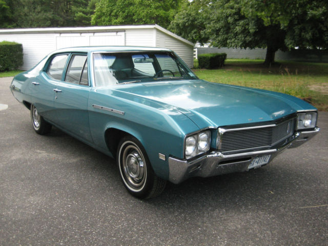 1968 Mist Blue Buick Special Sedan