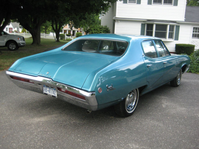 1968 Mist Blue Buick Special Sedan