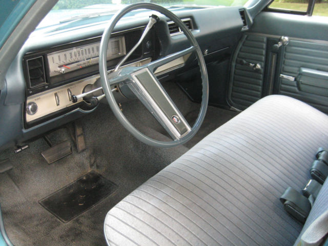 1968 Mist Blue Buick Special Sedan