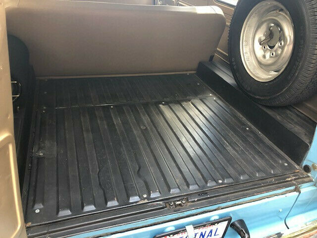 1963 Blue Chevrolet Corvair Van Camper