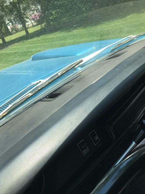 1969 Blue Dodge Coronet Coupe