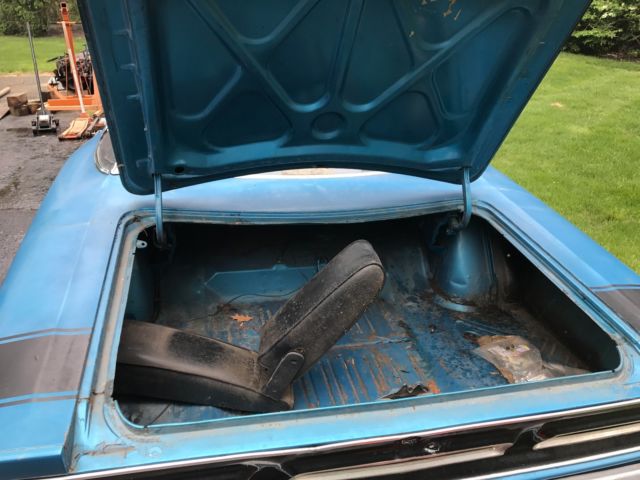 1969 Blue Dodge Coronet Coupe