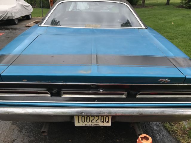 1969 Blue Dodge Coronet Coupe